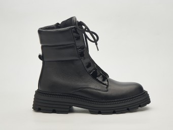 Женские зимние ботинки 23-100 Комб лак - Основные контакты 