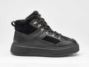 Женские хайтопы 24-970 черные - Основные контакты 