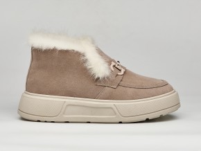 Женские зимние ботинки 24-951 капучино замш - Основные контакты 