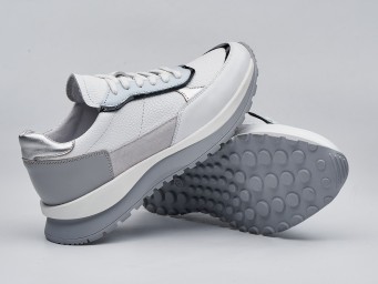 Жіночі кросівки весна 24-910 комбіновані\сірі - Основні контакти 