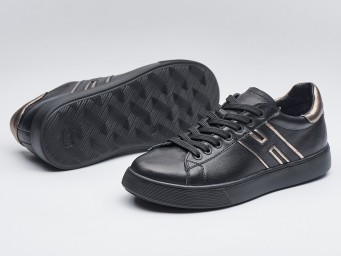 Женские кеды весна 24-919 черные - Основные контакты 