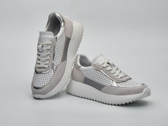 Жіночі кросівки літо 24-911 білі - Основні контакти 